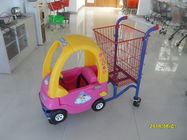 Porcellana La polvere rossa ha ricoperto le macchine per colata continua di tappeto mobile del carrello dei bambini d&#039;automobile del giocattolo società