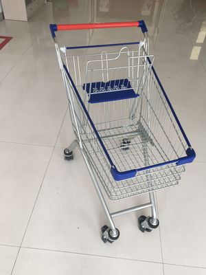Porcellana Carrelli del supermercato a ruote metallo con le parti di plastica UV anti- di sicurezza fabbrica