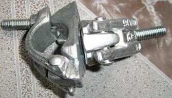 Metal lo zinco caldo delle strutture dell'armatura che immerge i morsetti forgiati della parte girevole/doppi morsetti forgiati