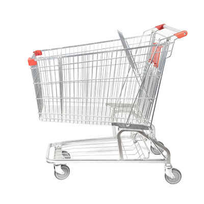 Metallo tedesco d'acciaio Mesh Basket Galvanized del carrello del supermercato Q195