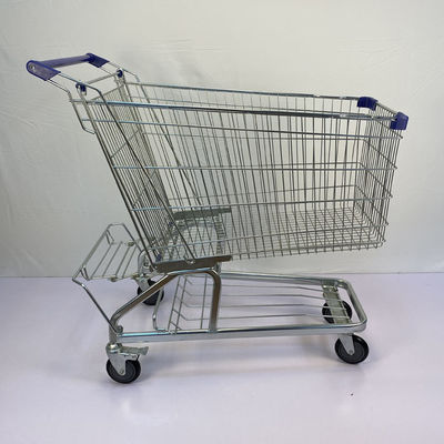 comprare 240L spolverizzano il carrello rivestito di acquisto di vendita al dettaglio Q195 del acciaio al carbonio del carrello di acquisto di drogheria online manufacture
