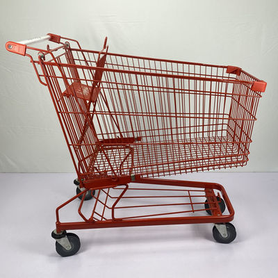 comprare carrello d'acciaio placcato zinco del carrello di acquisto di drogheria del supermercato 240L online manufacture