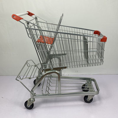 comprare carrello d'acciaio della drogheria tedesca del supermercato 125L con lo scaffale della birra del metallo online manufacture