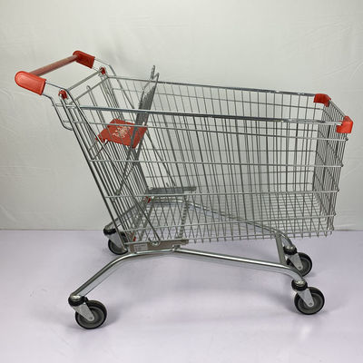comprare Grande carretto europeo di stile del carrello 240L del supermercato di capacità per il canestro del metallo di acquisto della famiglia con i bambini Seat online manufacture