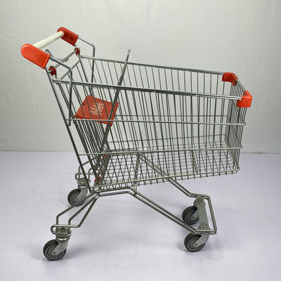 comprare Carrello russo regolare 125L della drogheria del supermercato di stile con le ruote dell'unità di elaborazione online manufacture