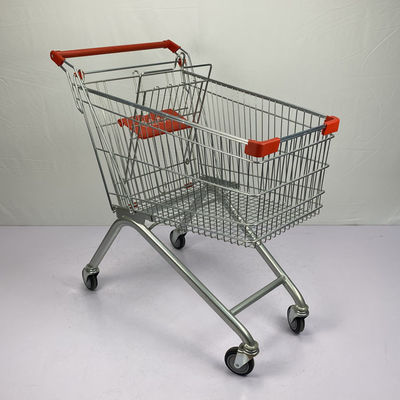 comprare Carretto d'acciaio europeo del carrello del supermercato di stile 125L Q195 con il bambino Seat online manufacture
