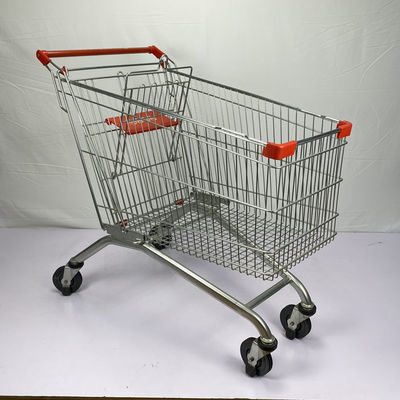 comprare Stile europeo del carrello 210L del metallo dello zinco del supermercato del magazzino online manufacture