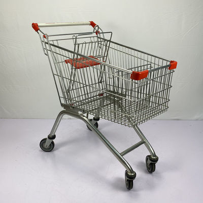 comprare i carrelli europei 125L spolverizzano il certificato ricoprente dello SGS del carrello del canestro del supermercato online manufacture