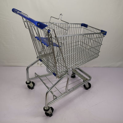comprare Carrello di compera pieghevole di stile 125L della drogheria del carretto tedesco del carrello con le ruote dell'elevatore online manufacture