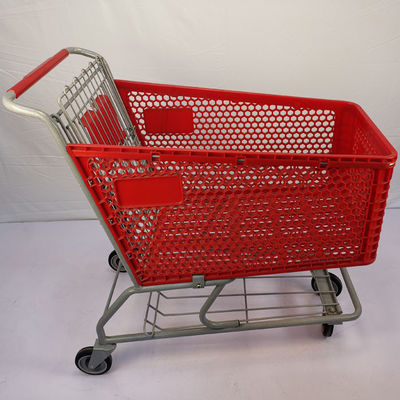 comprare carrelli di plastica dei semi rossi 175L con 5