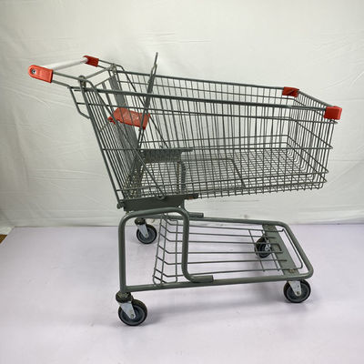 comprare Carrello personalizzabile del supermercato del carrello della drogheria 175L con il bambino pieghevole Seat online manufacture