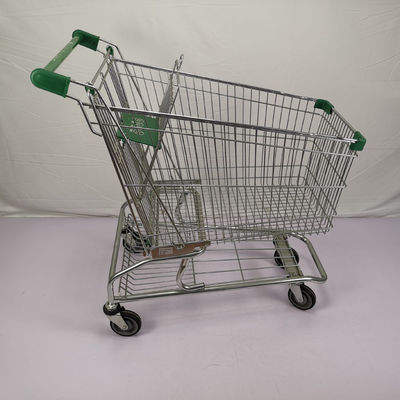 comprare carrello d'acciaio di acquisto del supermercato del metallo di 180L Q195 di tipo americano online manufacture