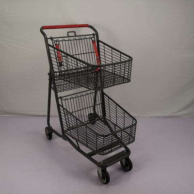 comprare Carrello leggero 80L del supermercato di tre canestri stile americano online manufacture