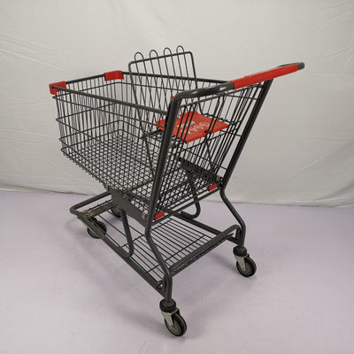 comprare carrello di compera americano standard del magazzino del carrello 125L con Seat pieghevole online manufacture