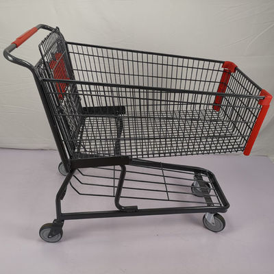comprare Carrello stile americano di acquisto di drogheria del magazzino 125L con le ruote di Tente TPR di angolo di collisione online manufacture