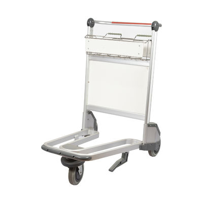 comprare Carretti di alluminio del carrello dei bagagli dell'aeroporto in duty-free con il freno a mano online manufacture