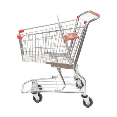 comprare Carrelli d'acciaio 60L di Americana del carrello del supermercato galvanizzati metallo online manufacture