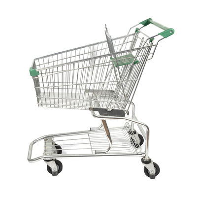 comprare SGS d'acciaio del carretto della drogheria del carrello del carrello 100L del supermercato americano online manufacture