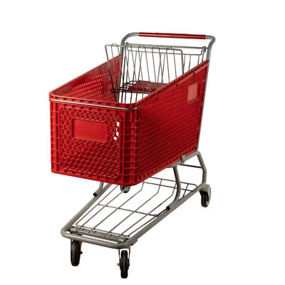 comprare Carrelli di plastica della drogheria resistente 80L-200L con il telaio online manufacture