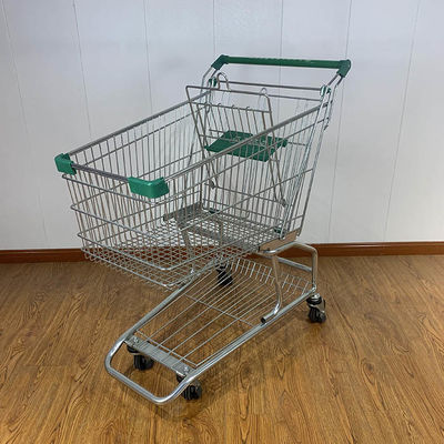 comprare 125L carrelli per la vendita al dettaglio di generi alimentari in stile americano Supermercato carrello di shopping online manufacture