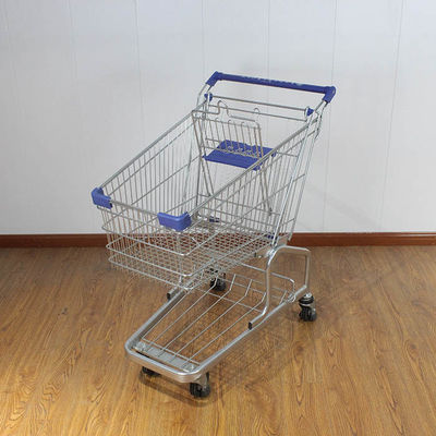 comprare 100L negozio di alimentari carrello a rotazione in acciaio rivestimento in polvere di tipo tedesco carrello di acquisti in acciaio online manufacture