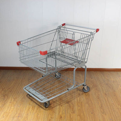 comprare Carrozzino per lo shopping in stile americano 175L personalizzabile grande supermercato negozio di alimentari seggiolino per bambini pieghevole online manufacture