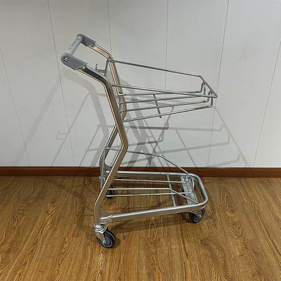 comprare Carrelli portaoggetti economici a 2 ripiani con ruote in PU da 4