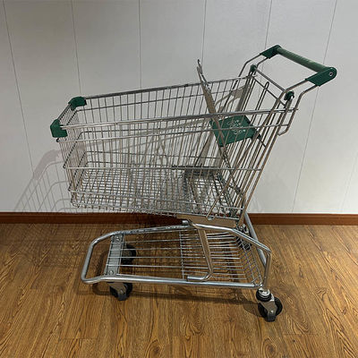 comprare Carrello della spesa in metallo per supermercato personalizzato in stile americano di alta qualità da 125 litri online manufacture