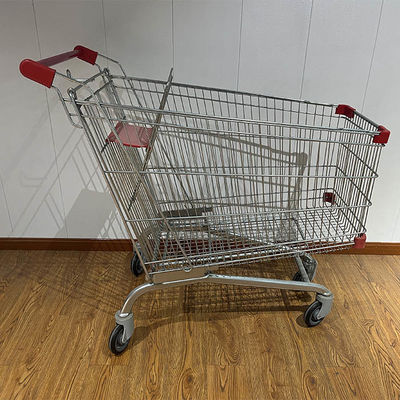 comprare 180L General store CE Certificate Elevator Wheel Steel Shopping Cart fabbricazione online