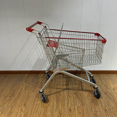 comprare 125L di stile europeo carrello di shopping pieghevole a mano con seggiolini per bambini fabbricazione online
